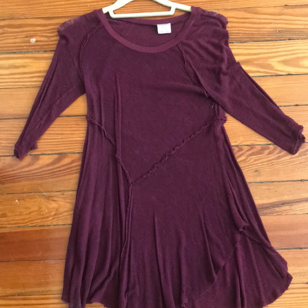 FP intimates lightweight 3/4 sleeve flowy top